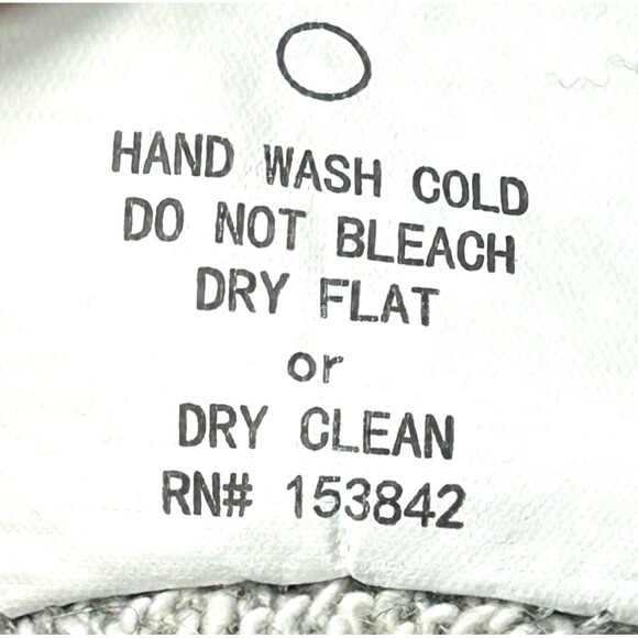 Mello Day Women Sweatshirt Heather Gray Striped Top Pleated Ruched Sz L 1167T1 - Picture 12 of 12